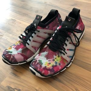 Adidas Core Grace Training Shoes pink rainbow sz 9